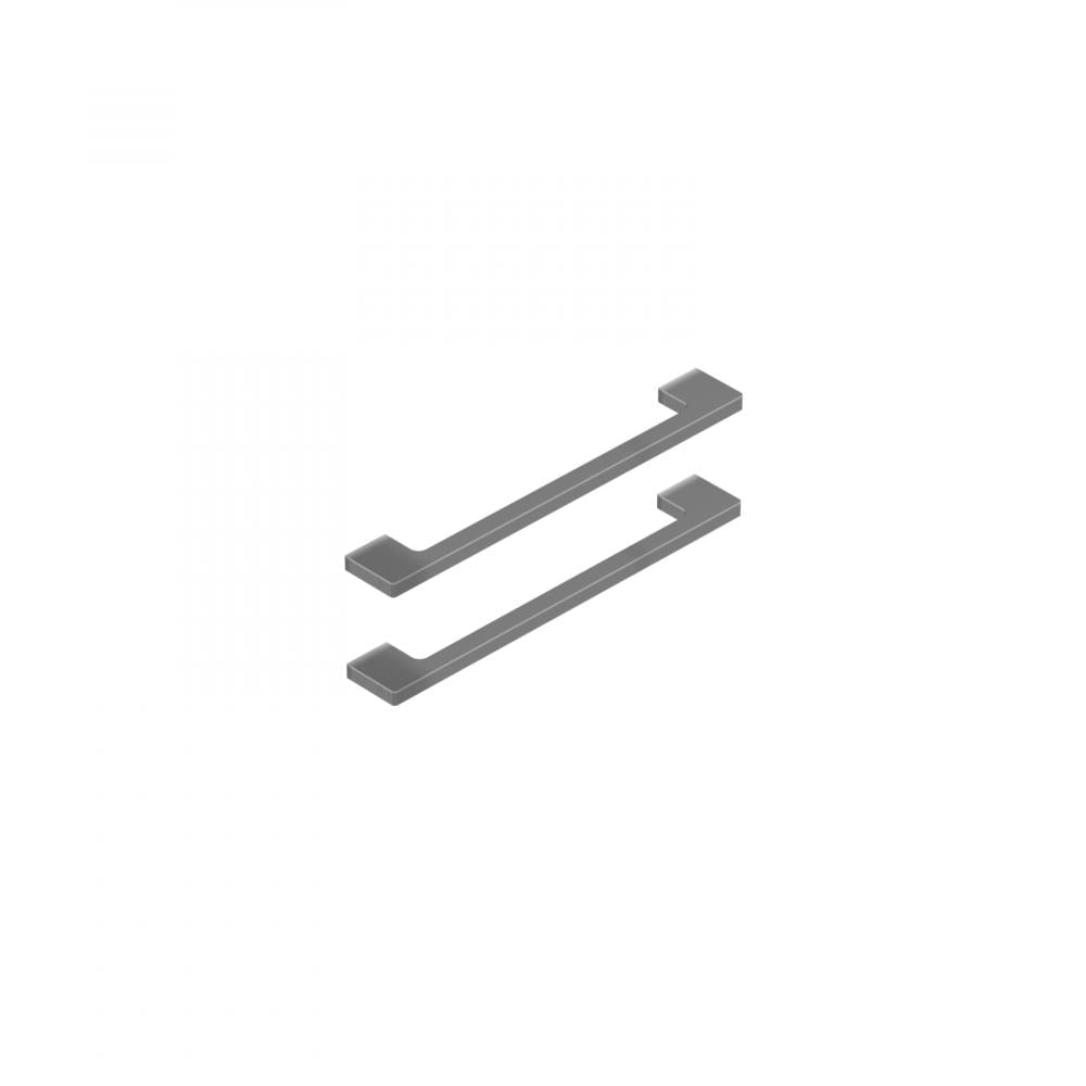 Handtag - B - 2 st, 22,8 cm, Krom