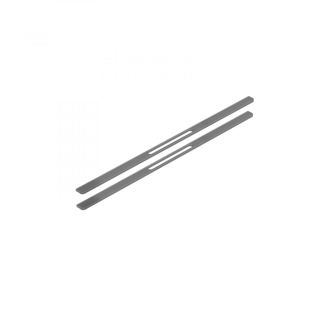 Handtag - A, 2 st, 80 cm, Krom