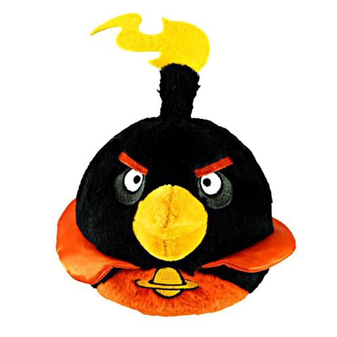 Angry Birds 5 Black Space Bird Plush Officially Licensed
