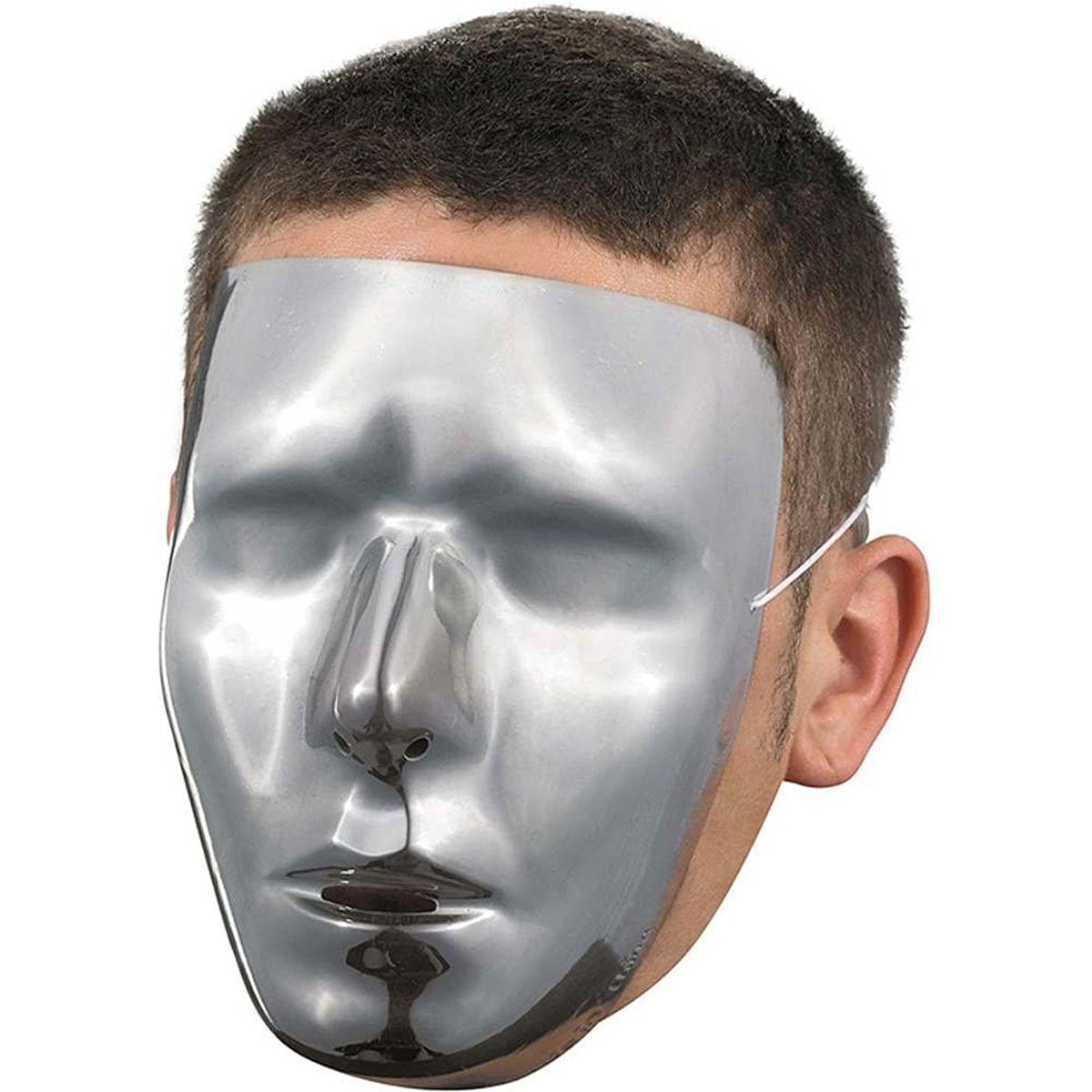 Blank Male Chrome Costume Accessory