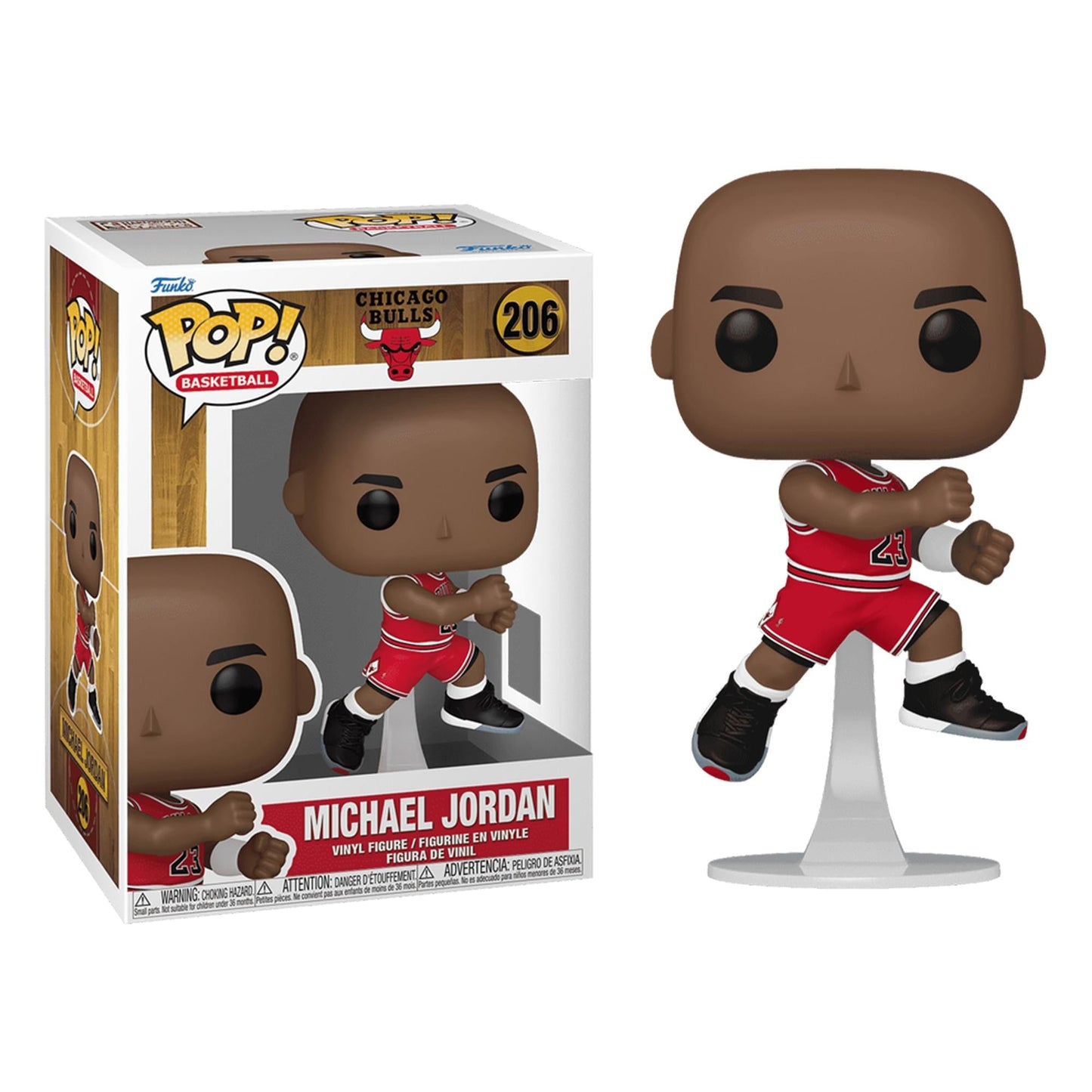 Chicago Bulls NBA Funko POP | Michael Jordan ('89) The Shot