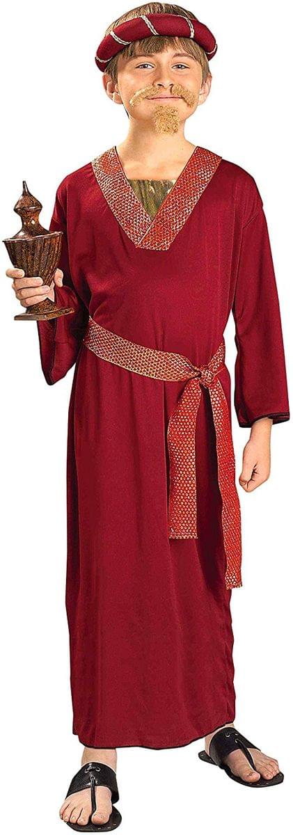Burgundy Wiseman Costume Child