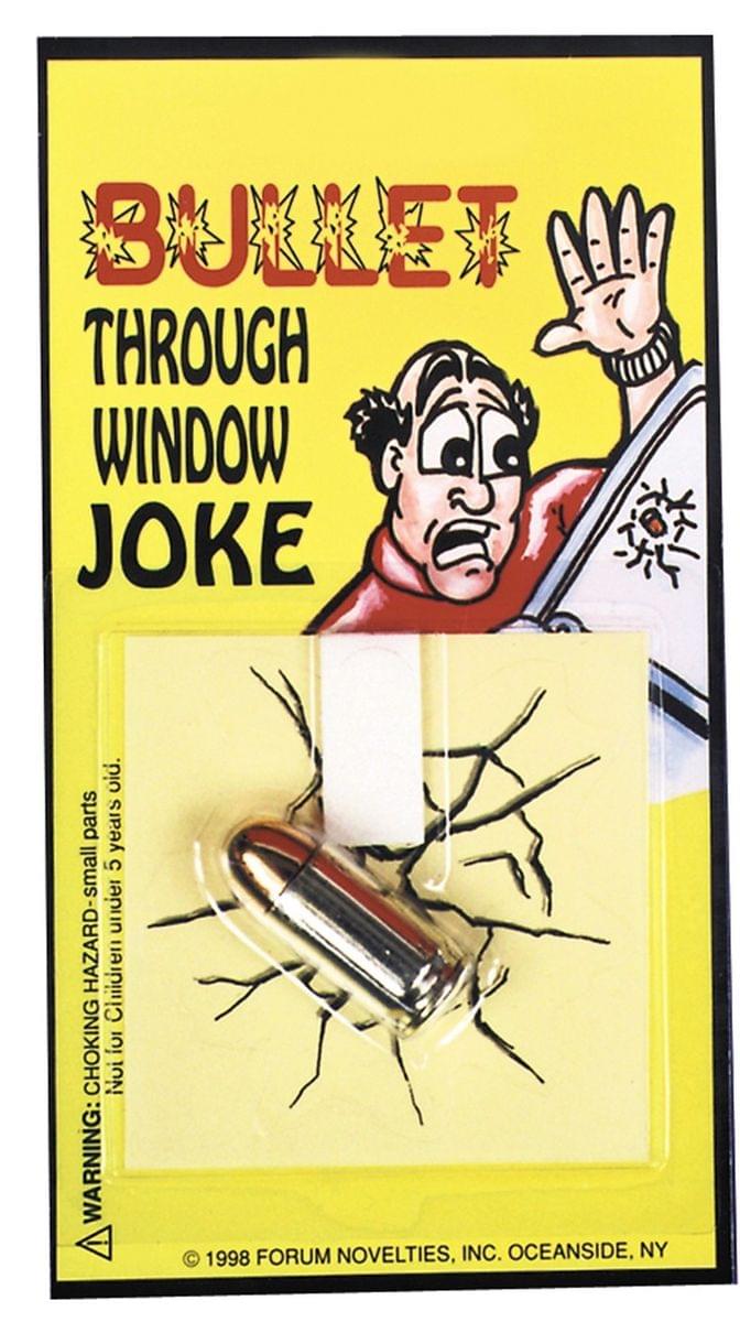 Bullet Thru Window Halloween Décor
