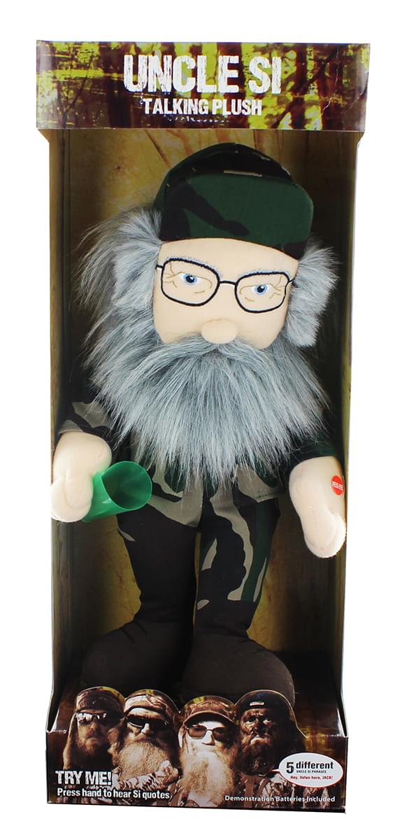 Duck Dynasty Duck Commander Uncle Si 16 Talking Plush