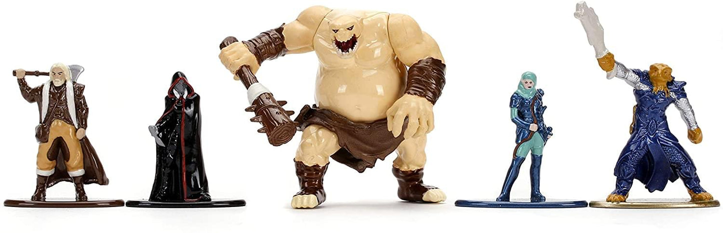 Dungeons & Dragons Nano Metalfigs Medium Pack B | 5 Die-Cast Metal Figures