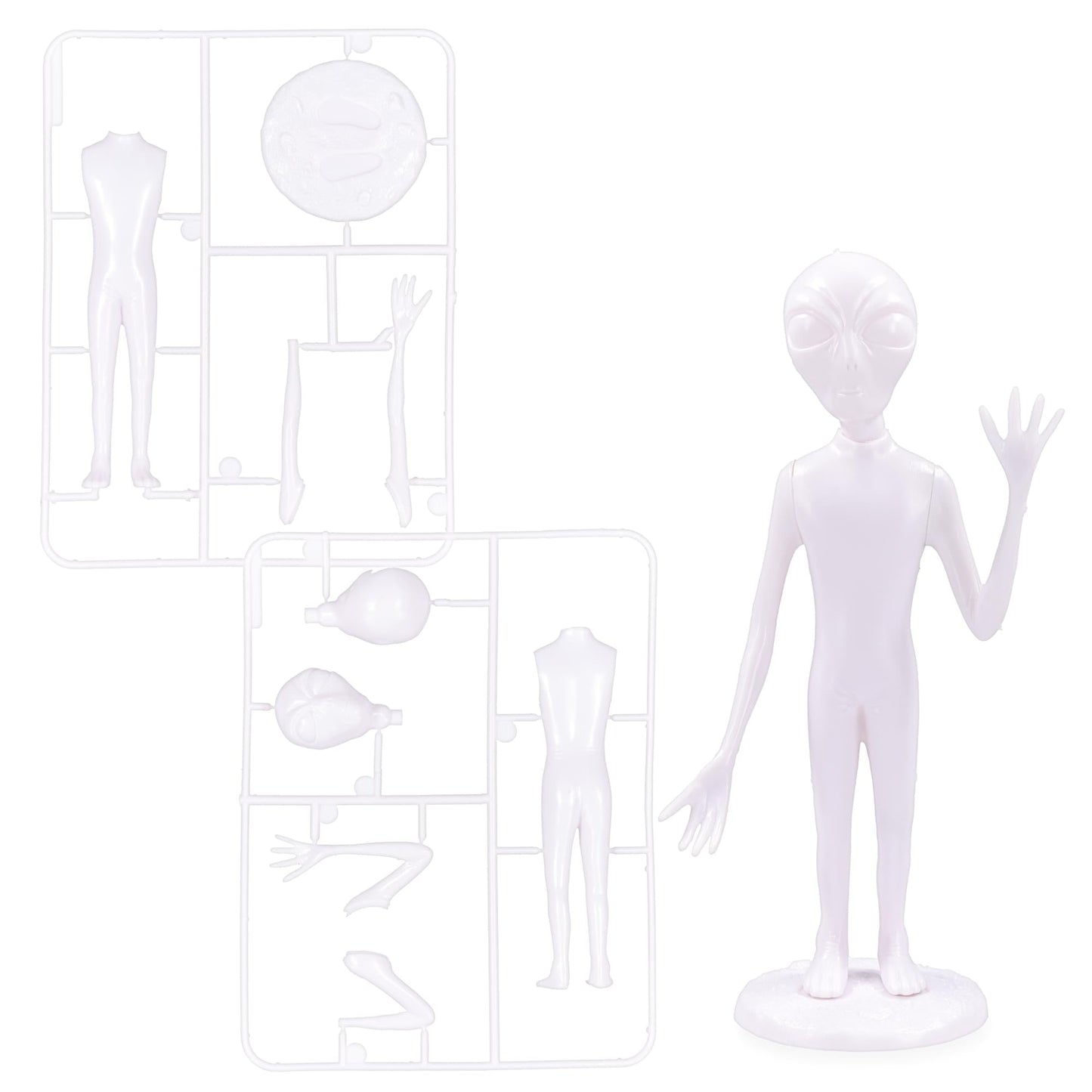 Alien Rosewell 7 Inch Unassembled Plastic Model Kit