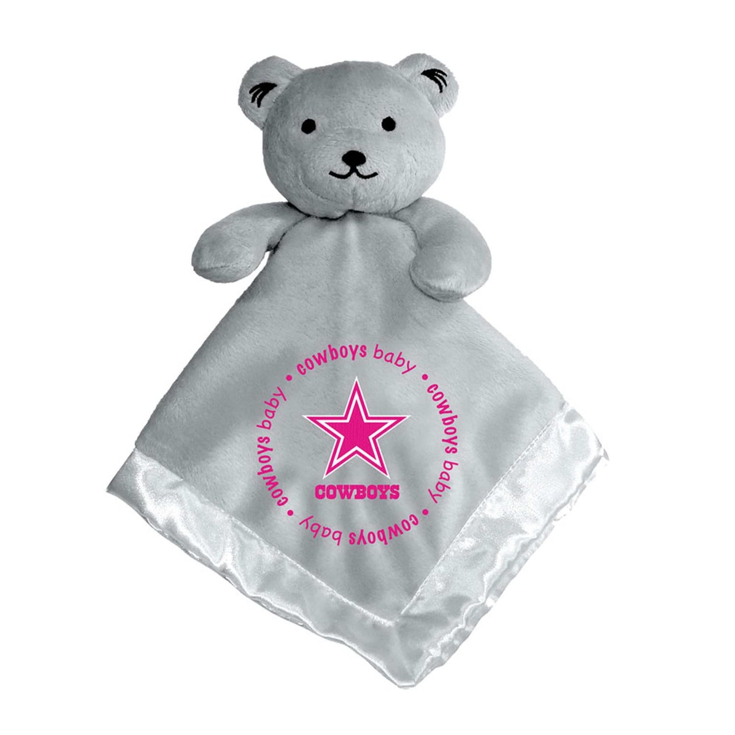 Dallas Cowboys NFL Plush Teddy Bear Baby Blanket