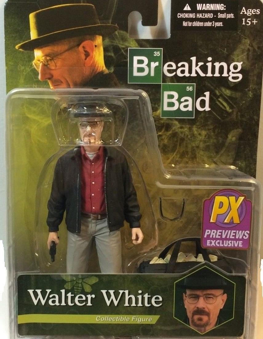 Breaking Bad 6 Collectible Figure: Walter White (Red Shirt Exclusive)