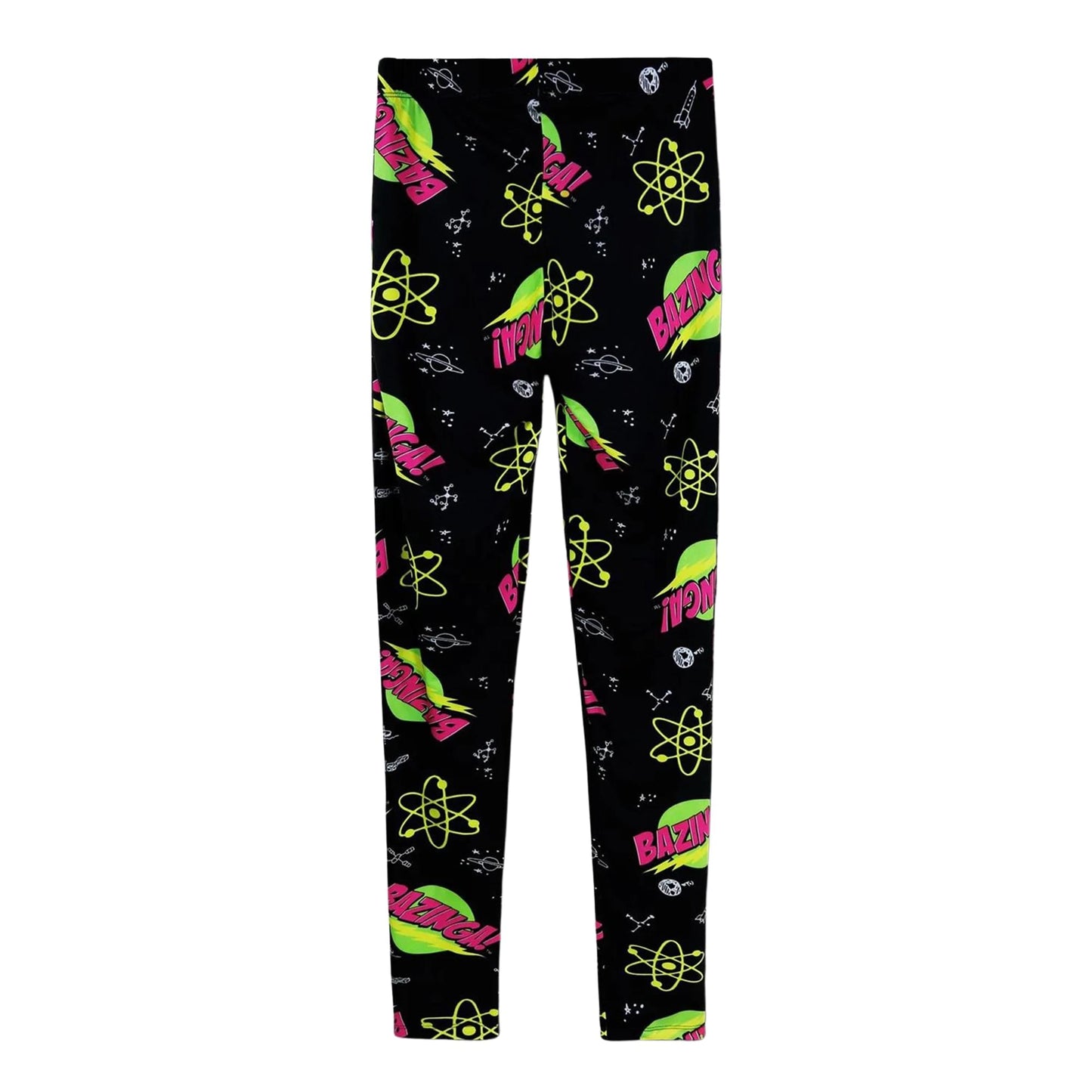 Big Bang Theory Braniac Bazinga Leggings Adult