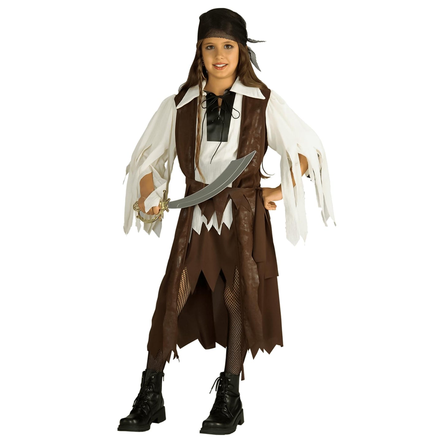 Caribbean Pirate Queen Child Costume