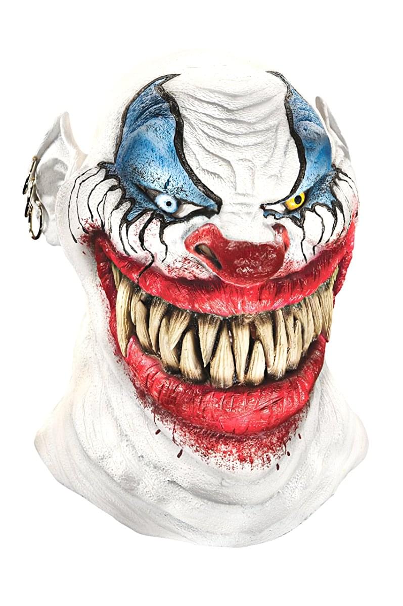 Chopper Latex Clown Costume Mask Adult One Size