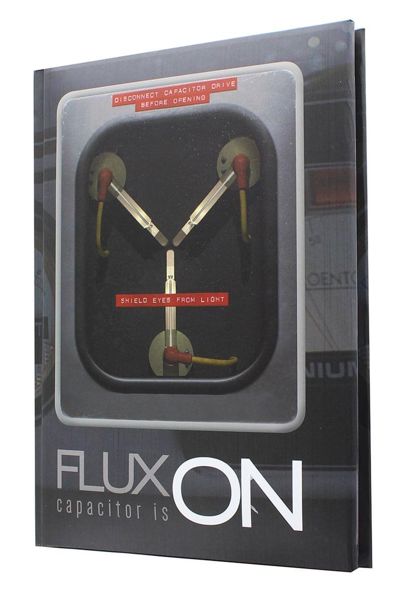 Back To The Future Flux Capacitor Light-Up Hardcover Notebook | 6 x 8 Inches