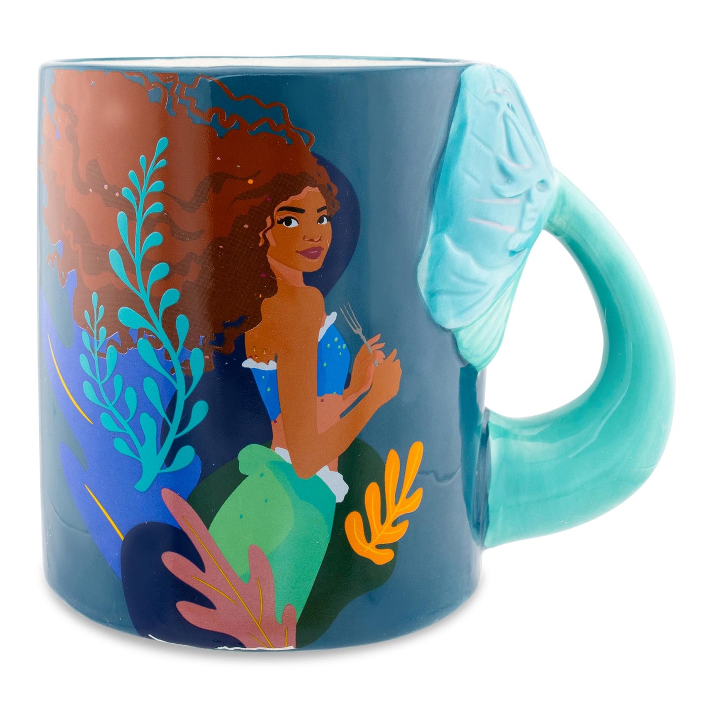 Disney The Little Mermaid Part Of Your World Ceramic Mug With Sculpted Handle