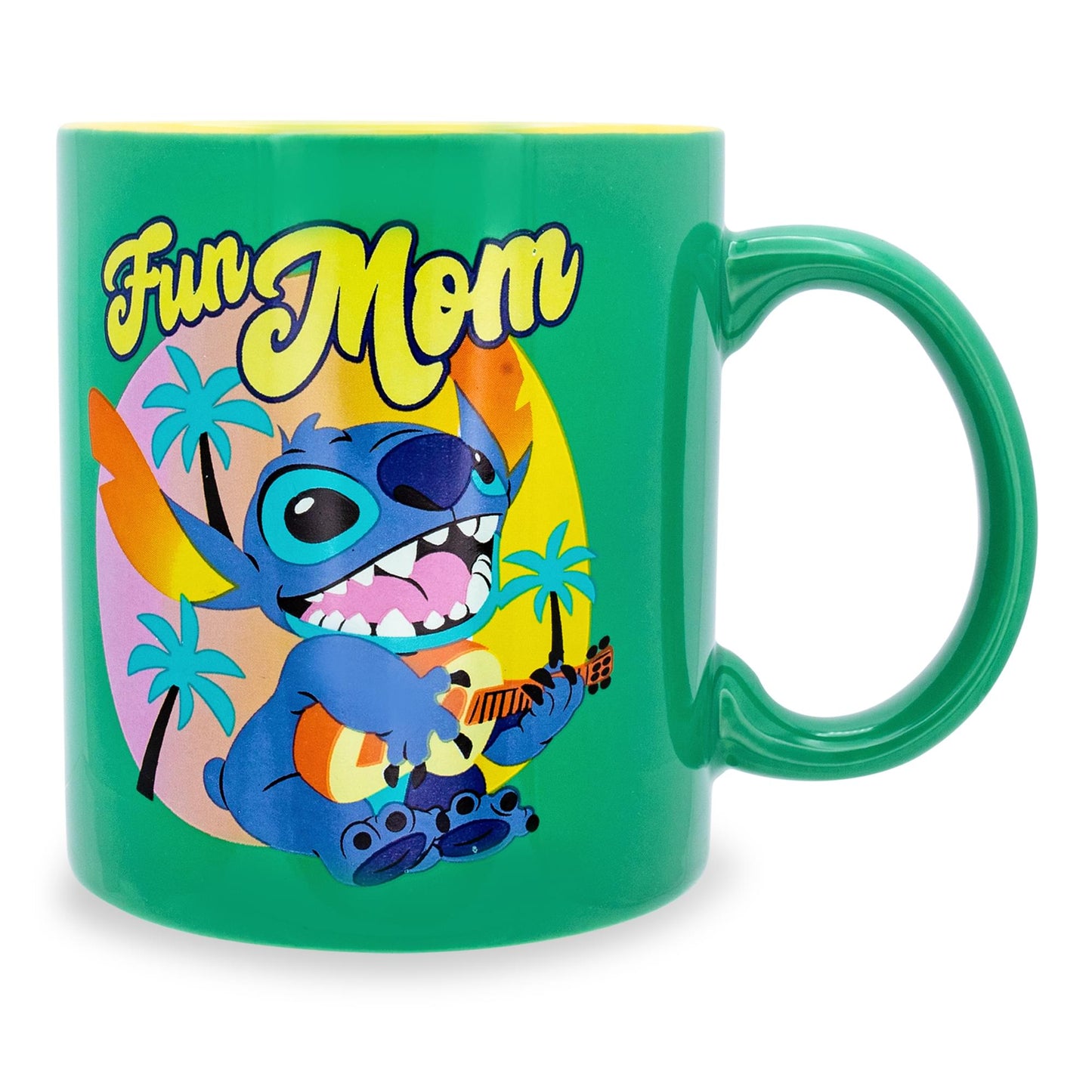 Disney Lilo & Stitch Fun Mom Ceramic Mug | Holds 20 Ounces