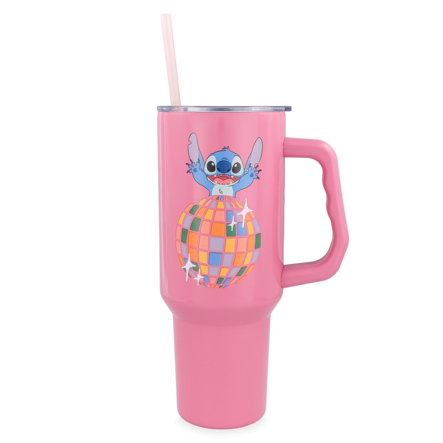Disney Lilo & Stitch Life Is A Party 40-Ounce Stainless Steel Tumbler