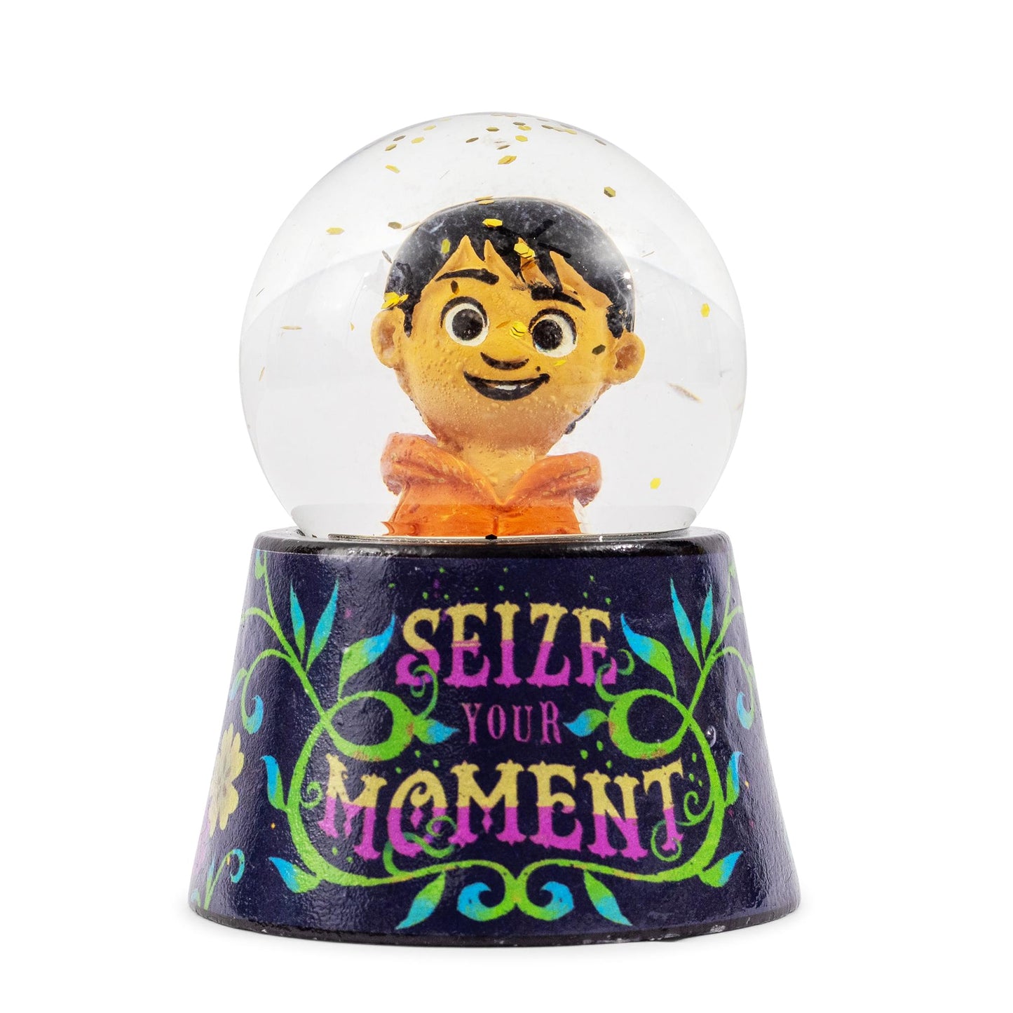 Disney Pixar Coco Seize Your Moment Mini Light-Up Snow Globe | 3 Inches Tall