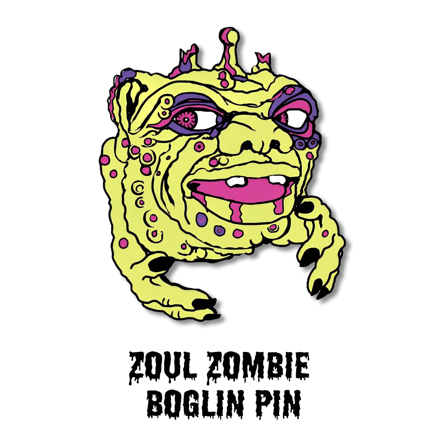 Boglins Zoul Zombie Enamel Collectible Pin