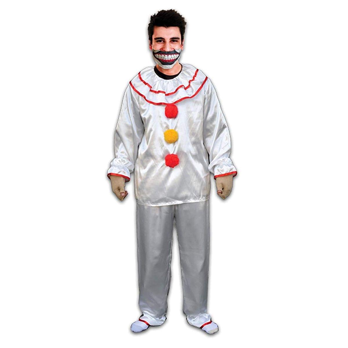 American Horror Story Freak Show Twisty the Clown Adult Costume w/ Mouth Piece