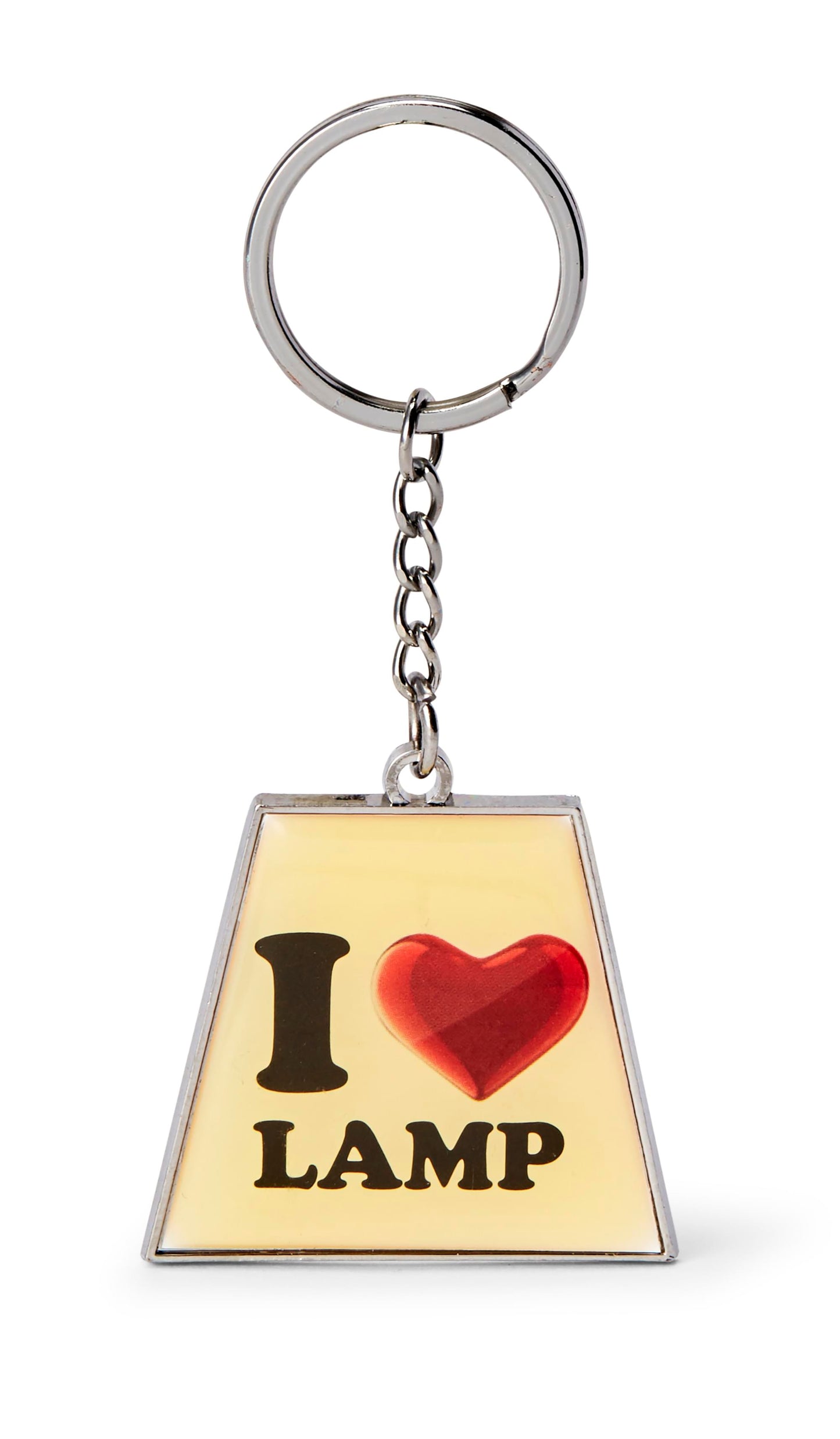 Anchorman The Legend of Ron Burgundy I Heart Lamp Keychain