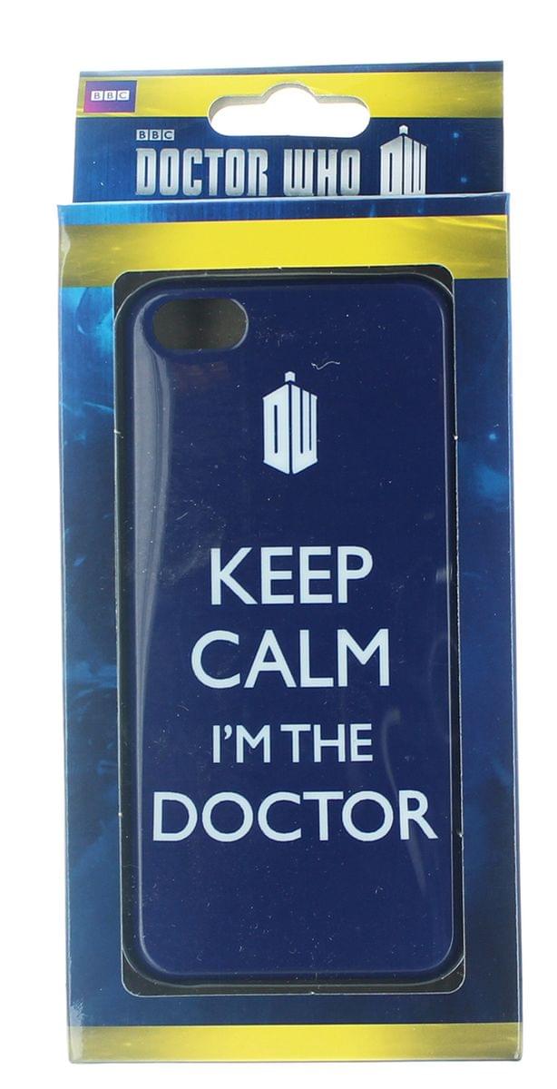 Doctor Who iPhone 5 Hard Snap Case Keep Calm I'm The Doctor