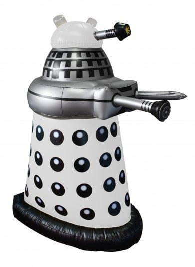 Doctor Who Small Inflatable 30 Desk White Dalek