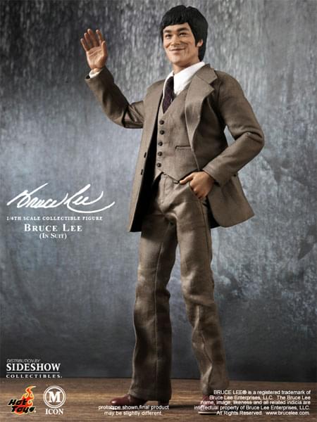 Bruce Lee 12 Figure 70s Suit Version By Hot Toys