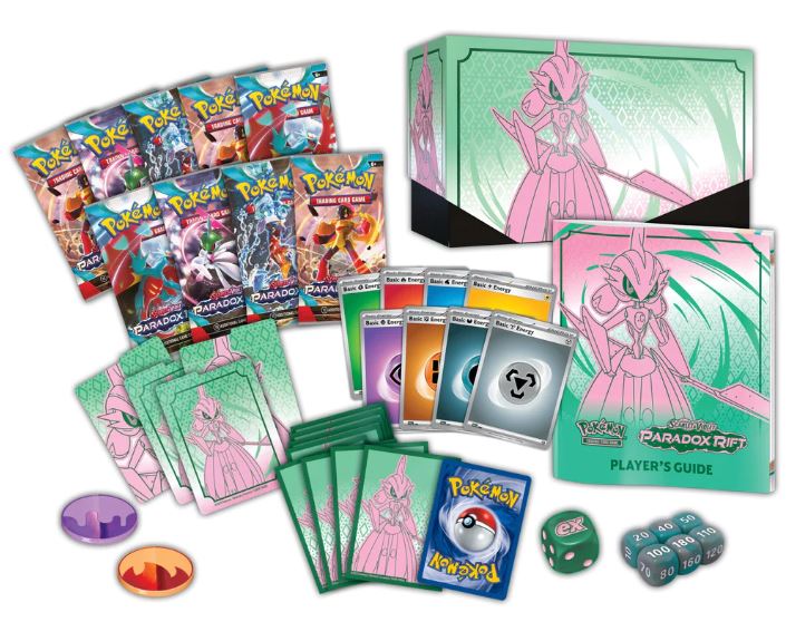 Pokémon Scarlet & Violet 4: Paradox Rift - Iron Valiant Elite Trainer Box