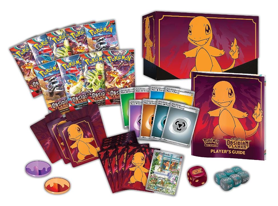 Pokémon Scarlet & Violet 3: Obsidian Flames Elite Trainer Box