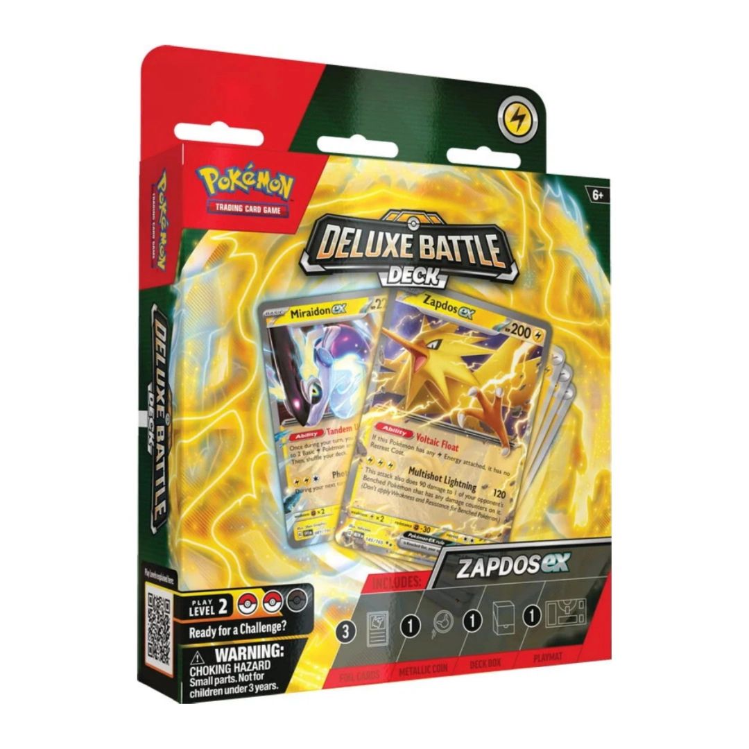 Pokémon TCG: Zapdos ex Deluxe Battle Deck