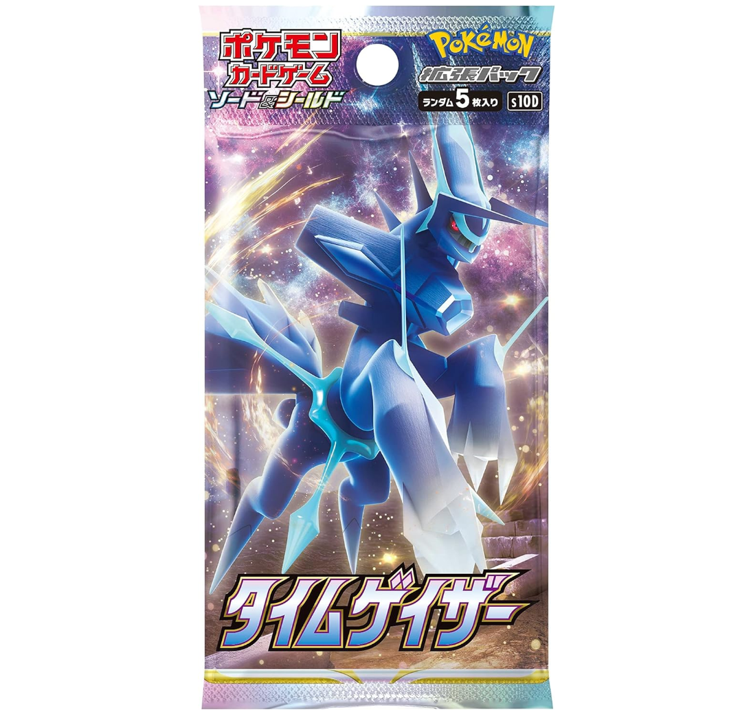 Pokémon Sword & Shield: Time Gazer Booster Pack (Japanskt)