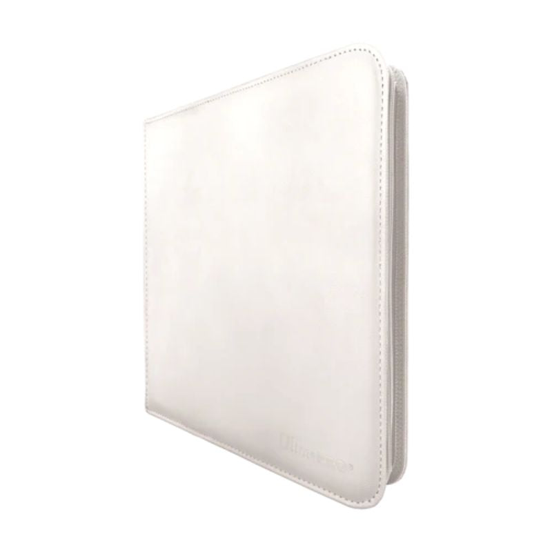 Ultra PRO: Vivid 12-Pocket Zippered PRO-Binder - White