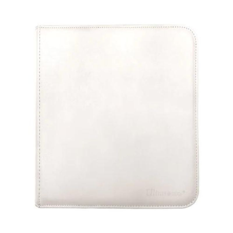 Ultra PRO: Vivid 9-Pocket Zippered PRO-Binder - White