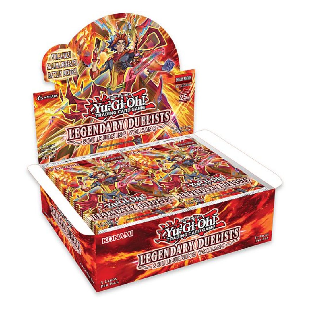Yu-Gi-Oh! Legendary Duelists: Soulburning Volcano Booster Box