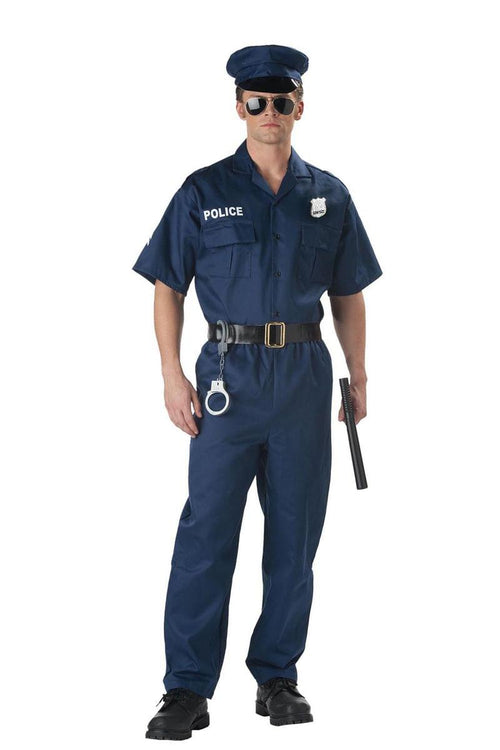Classic Police Office Uniform Costume Adult