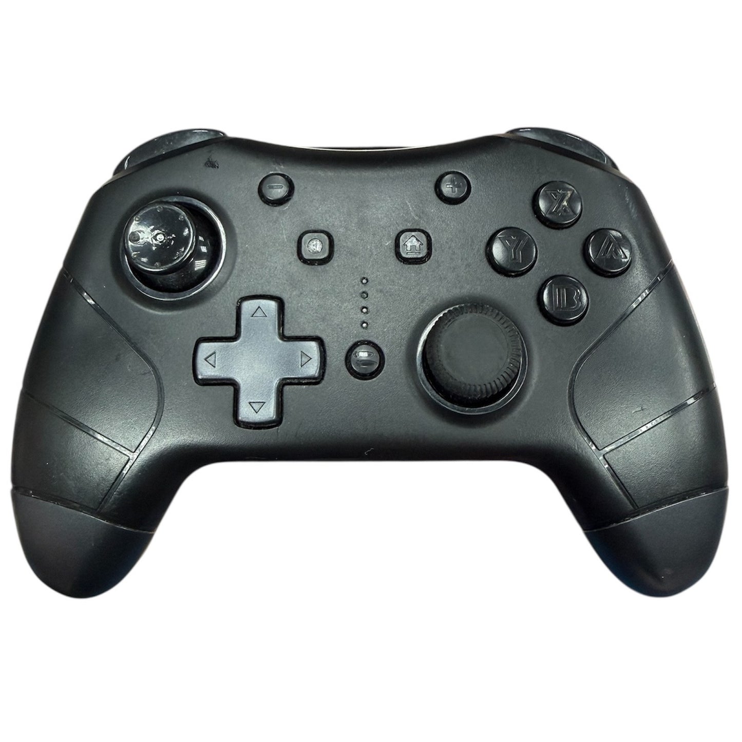 Begagnad Nintendo Switch OLED-konsol 64 GB – Vita Joy-Con – Oöppnad/utan originalkartong + 2 handkontroller