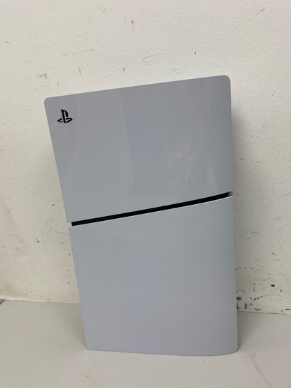 Begagnad Sony PlayStation 5 Slim Disc Edition – endast kartong skadad, fungerar som ny