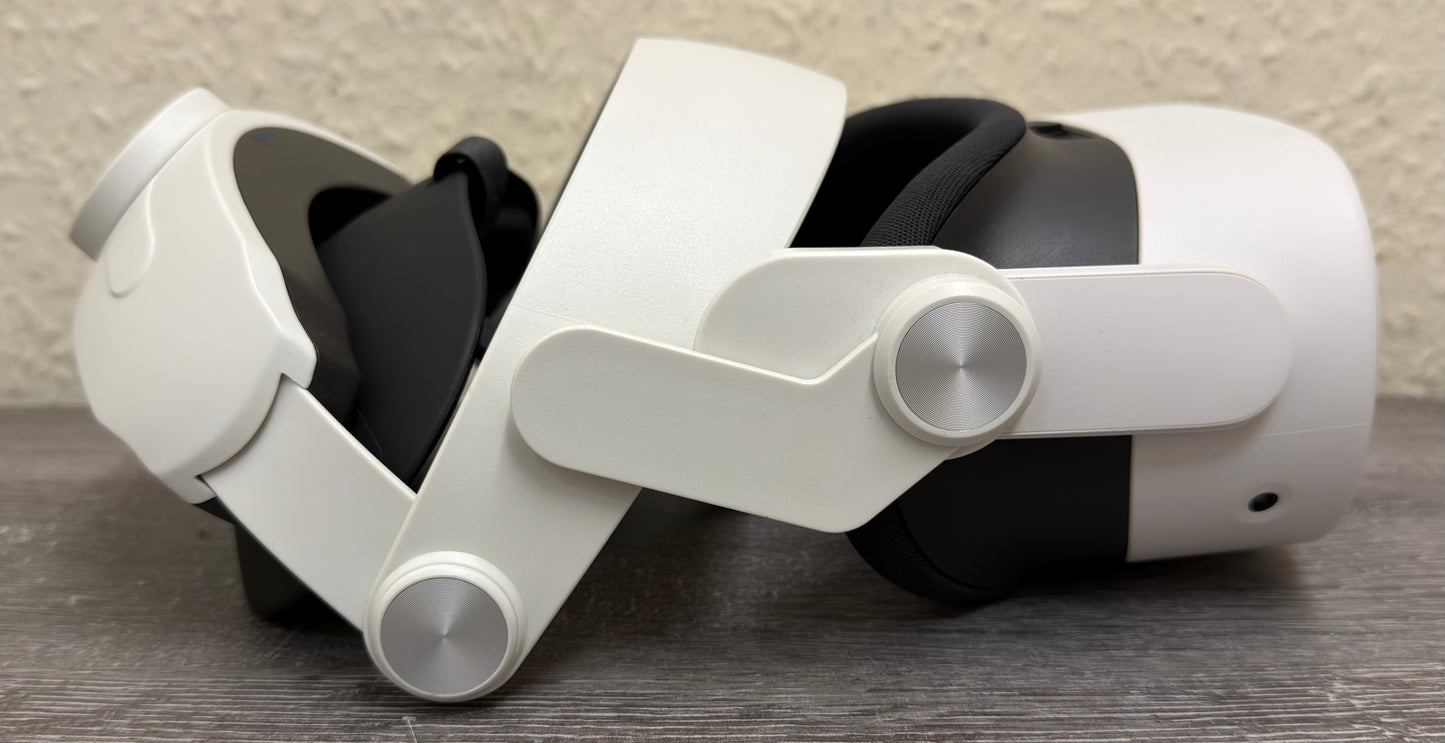 Begagnat Meta Quest 3S VR-headset med batterihuvudband – 128 GB