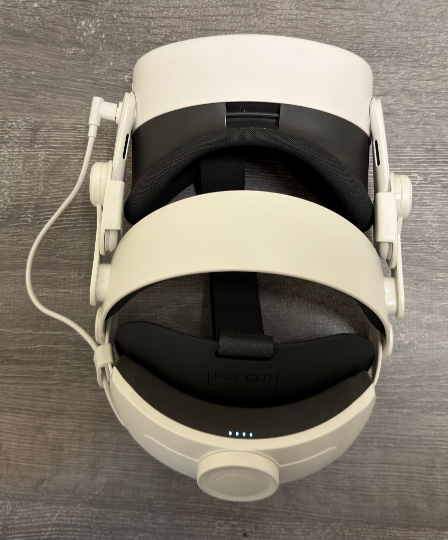 Begagnat Meta Quest 3S VR-headset med batterihuvudband – 128 GB