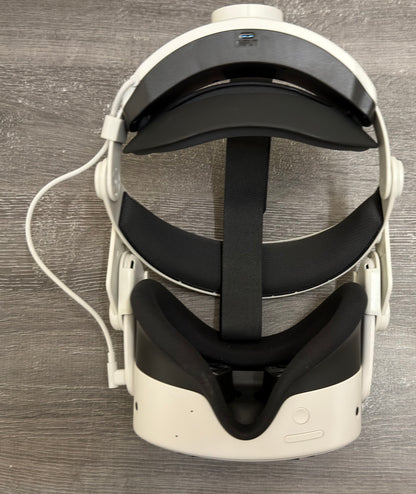 Begagnat Meta Quest 3S VR-headset med batterihuvudband – 128 GB