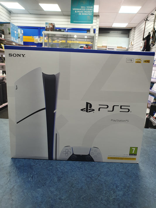 Begagnad PS5 SONY Slim Disc Version NY SKICK