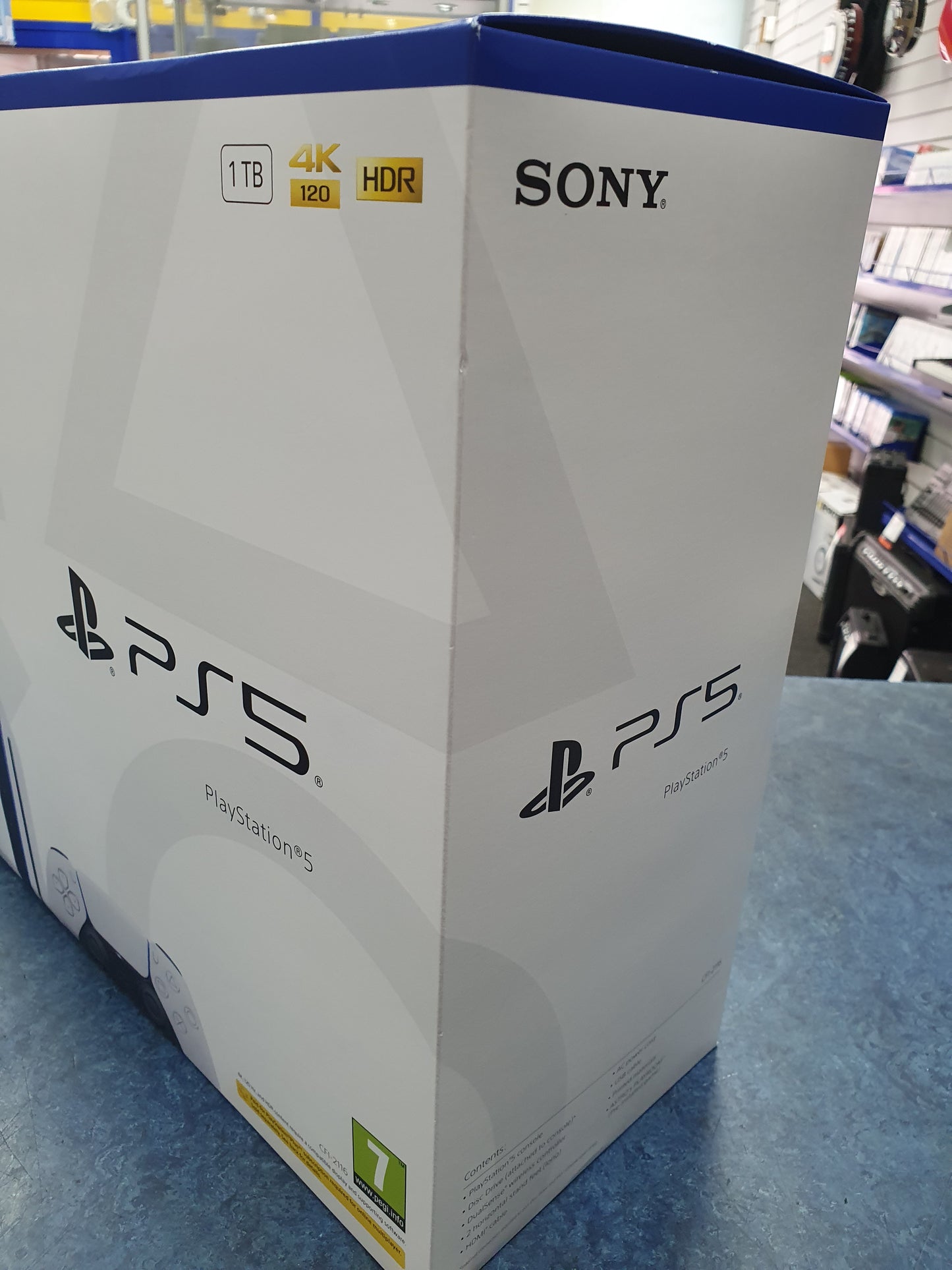 Begagnad PS5 SONY Slim Disc Version NY SKICK