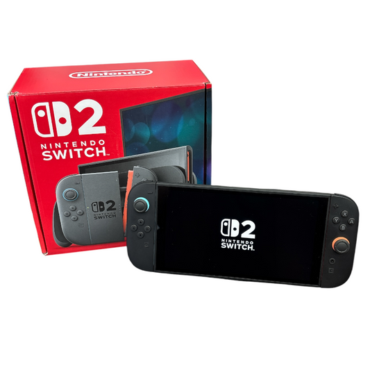 Begagnad Nintendo Switch 2 256GB konsole, Black Joy-Con 2, NY SKICK