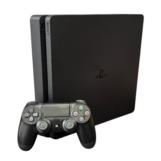 Bilden visar en PlayStation 4 Slim (PS4 Slim) - BRA SKICK