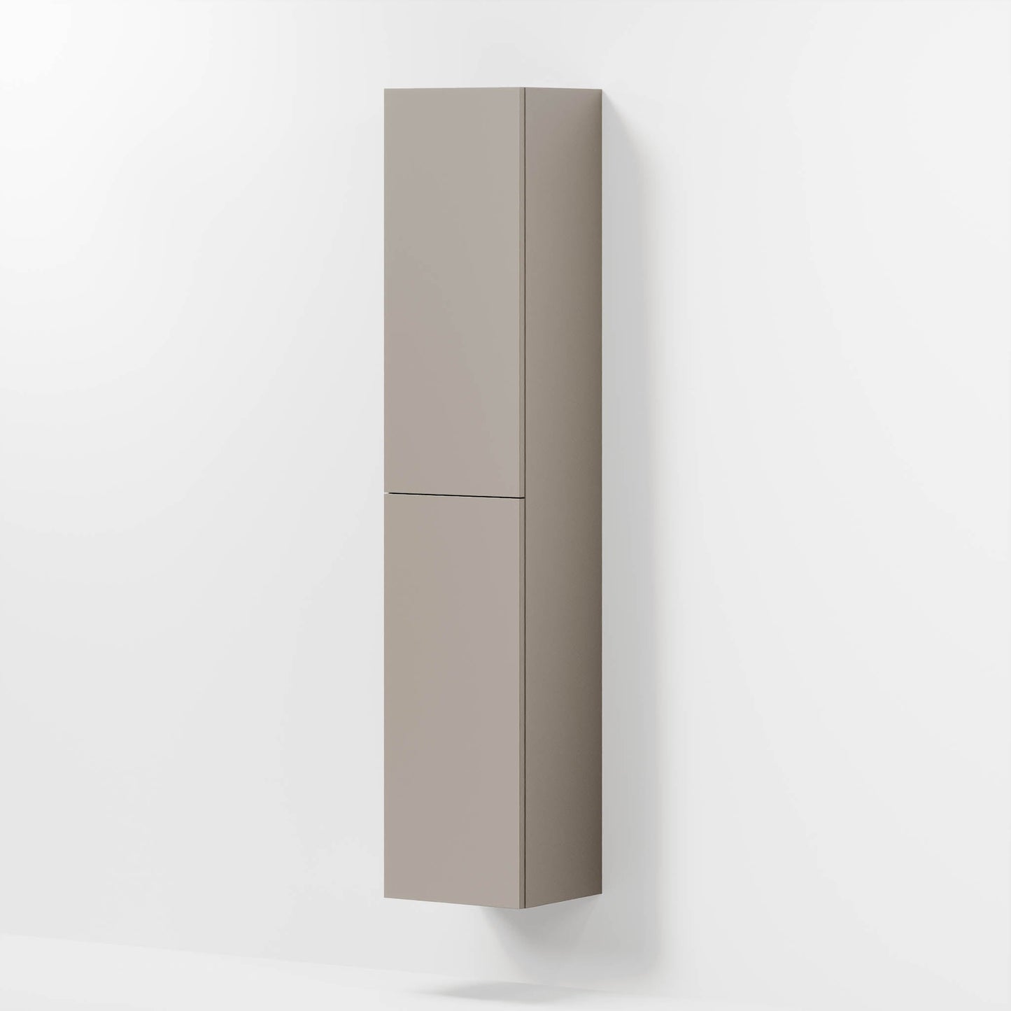 Högskåp med klassisk Skåpsdörr - 35x32x174 cm - Beige - Viborg