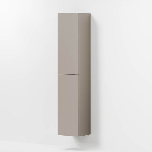 Högskåp med klassisk Skåpsdörr - 35x32x174 cm - Beige - Viborg