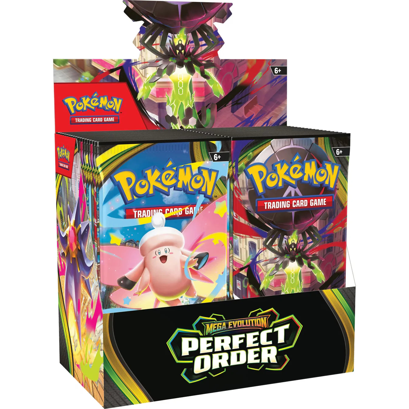 Pokémon Booster Box – Mega Evolution Perfect Order (36 Packs)
