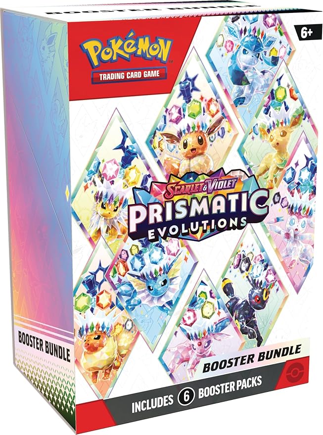 Pokémon TCG Scarlet & Violet – Prismatic Evolutions Booster Bundle
