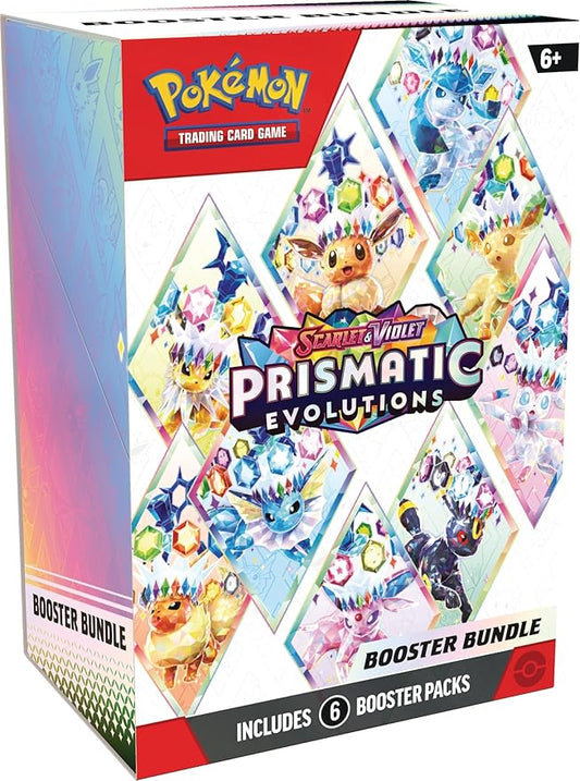 Pokémon TCG Scarlet & Violet – Prismatic Evolutions Booster Bundle