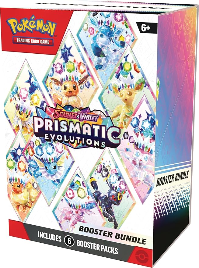 Pokémon TCG Scarlet & Violet – Prismatic Evolutions Booster Bundle