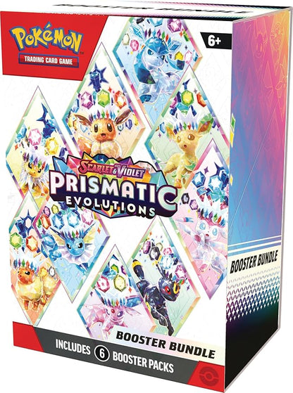 Pokémon TCG Scarlet & Violet – Prismatic Evolutions Booster Bundle